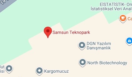 Teknopark Ofisimiz konumu